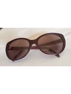 TIFFANY TF4099  Sunglasses Full Rim Pre-Owned Authentic Designer Italy Burgundy